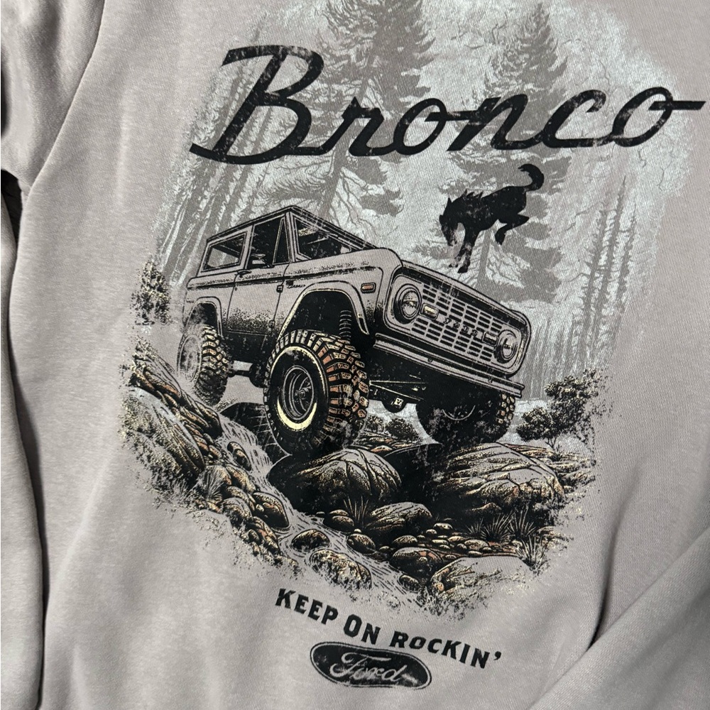 Ford Bronco Graphic Men's Crewneck sweatshirt - Picture 4 of 9